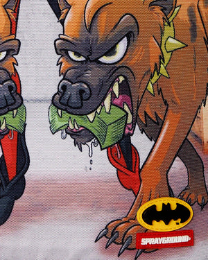 SPRAYGROUND 910B7082NSZ-1 HARLEY QUINN: MASION OF MAYHEM DLXR BACKPACK HARLEY QUINN WITH HYENAS DLXR