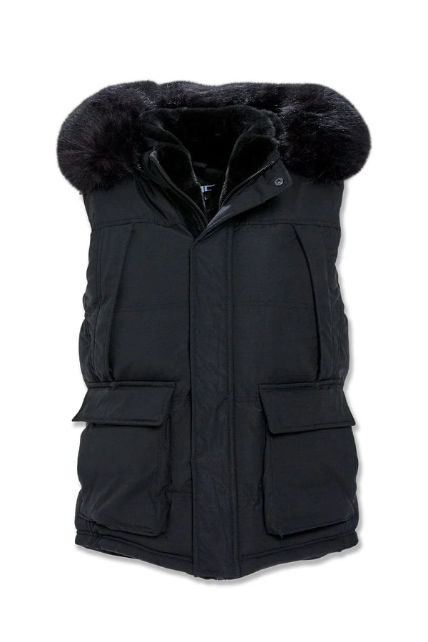 JORDAN CRAIG 9391V YUKON FUR LINED PUFFER Vest Designers Closet