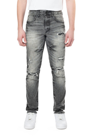 SMOKE RISE JP24108-1 Wave Effect Jeans