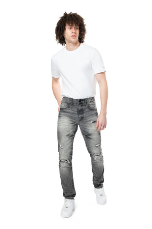 SMOKE RISE JP24108-1 Wave Effect Jeans