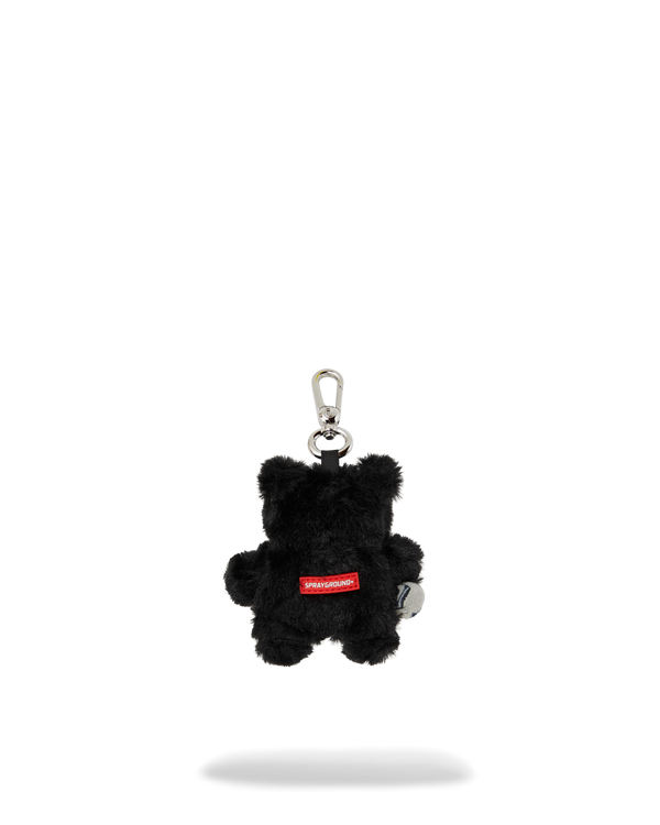 SPRAYGROUND 910K8353NSZ-1 FURZILLA SHARK (NIGHT) BEAR CUB Keychain Designers Closet