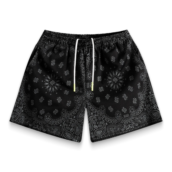 BRAVEST 23SSSPPASHCA CARBON PAISLEY SHORTS  Designers Closet