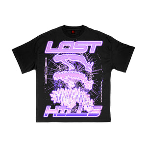 LOST HILLS LH20006-1 LH20006-1 Tee Shirt BLACK / S Designers Closet