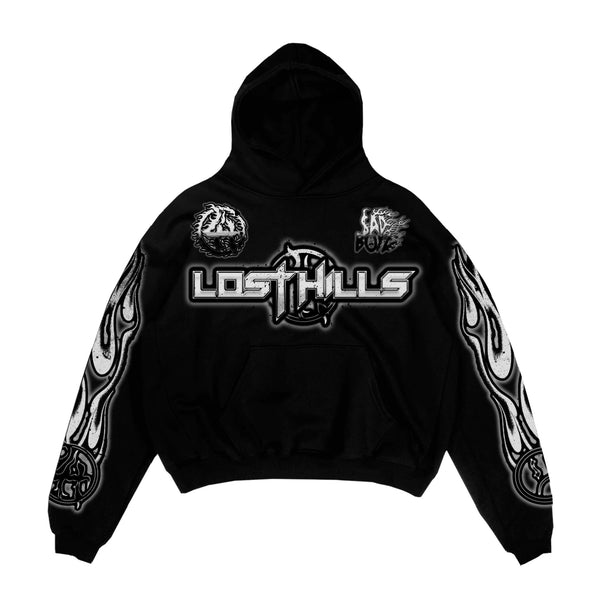 LOST HILLS LHSBHOODY001BLK Sad Boys Hoodie  Designers Closet