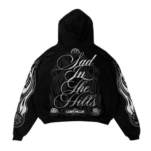 LOST HILLS LHSBHOODY001BLK Sad Boys Hoodie  Designers Closet