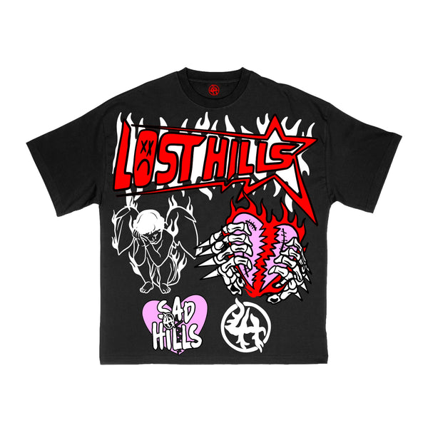 LOST HILLS LHSBTEE005BLK  Designers Closet