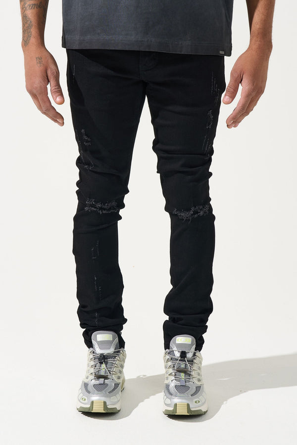 SERENEDE MDBLKJ-7 Midnight Black BLACK BLACK / 28 Designers Closet