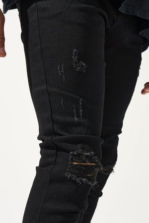 SERENEDE MDBLKJ-6 "Midnight Black" Jeans  Designers Closet