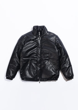 MEMORY LANE ML-HO23-303 Leather Down Jacket  Designers Closet
