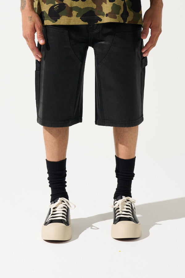 SERENEDE ONYXJORTS-1 Onyx Denim Shorts