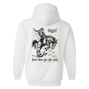 OUTRANK OR3090H Just Here For The Ride Hoodie Designers Closet