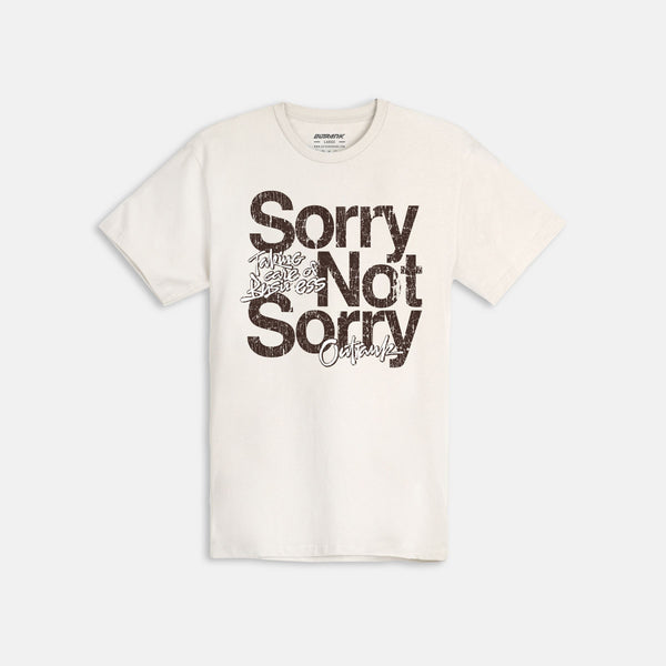 OUTRANK OR3156 Sorry Not Sorry T-shirt Designers Closet