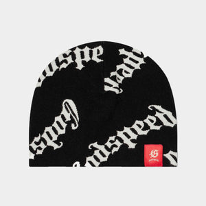 GOD SPEED OG Logo Beanie Hat BLACK / OS Designers Closet