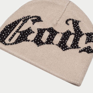 GOD SPEED OG Logo Studded Beanie Designers Closet