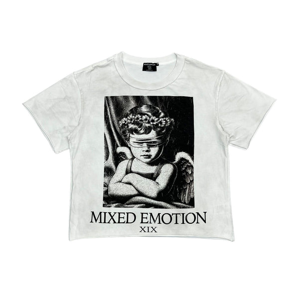 MIXED EMOTION XIX OVERSIZE TEE WHT