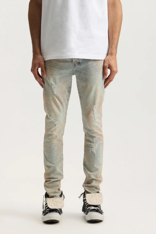 Pink Mud Distressed Designers Closet