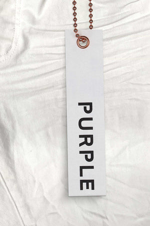 PURPLE BRAND P001-OPWH122 Optic White Designers Closet