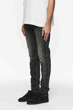 PURPLE BRAND P001-STWB424 Skinny Shadow Seam Worn Designers Closet