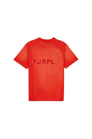 PURPLE BRAND P104-JWCR224 TEXTURED JERSEY SS TEE Designers Closet