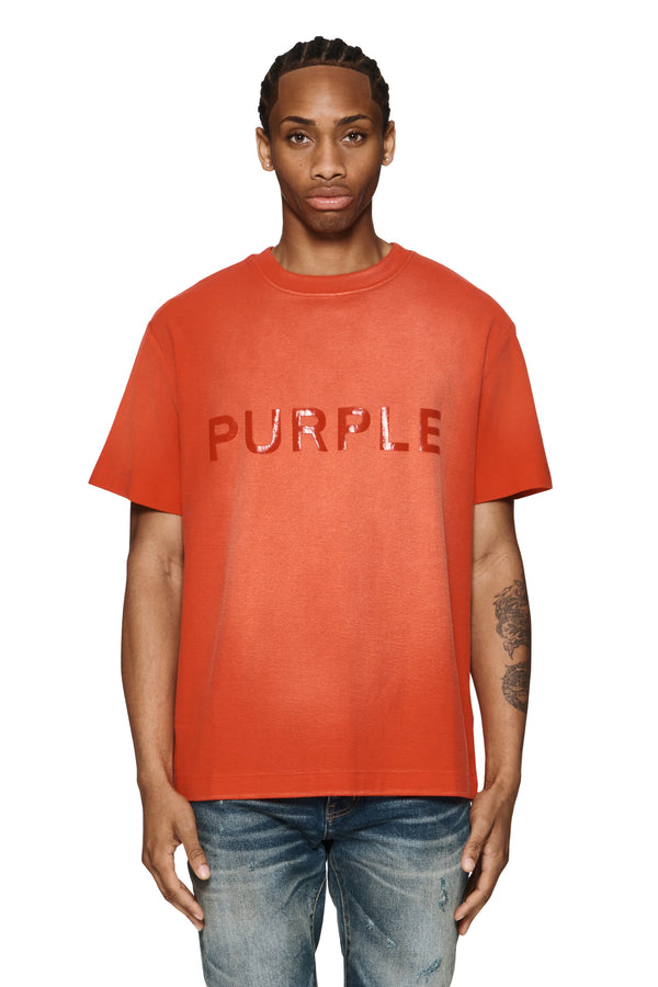 PURPLE BRAND P104-JWCR224 TEXTURED JERSEY SS TEE Designers Closet