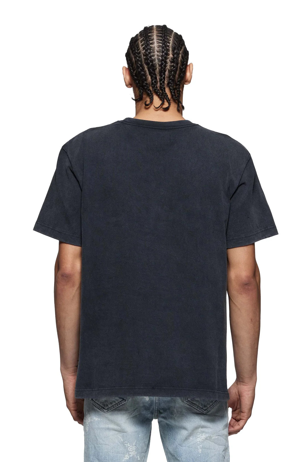 Tシャツ・カットソー PURPLE BRAND Men T Shirts P117 HBBW BLACK P117-HBLW125-2_2048x.webp?v=