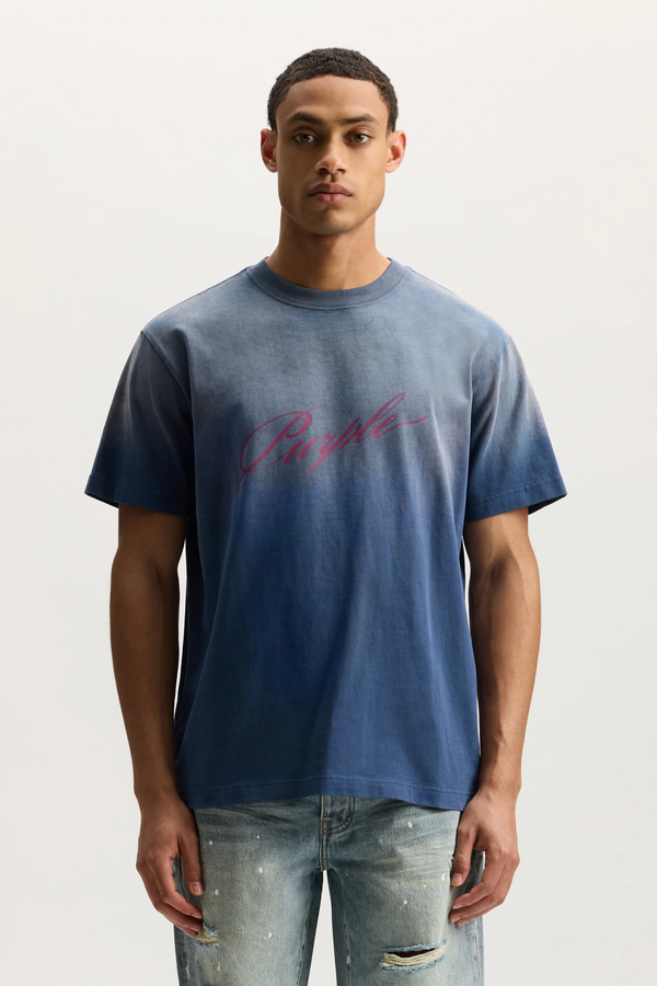 Slanted Script Tee Designers Closet