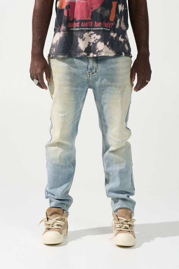 Pacific Jeans - Seafoam Light Wash Blue