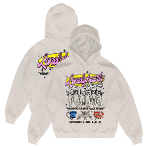 LONELY HEARTS PH0002 HEAVEN IS CALLING HOODIE Designers Closet