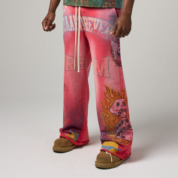 DUAA DUTCH SWEAT PANT PINK