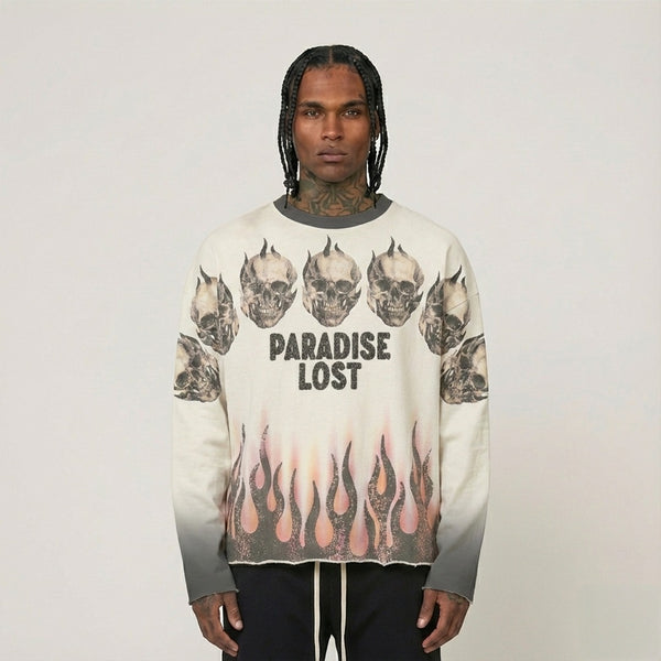 PARADISE LOST PL00781 SCORCHED LEGACY LONG SLEEVE MULTI S / MULTI Designers Closet