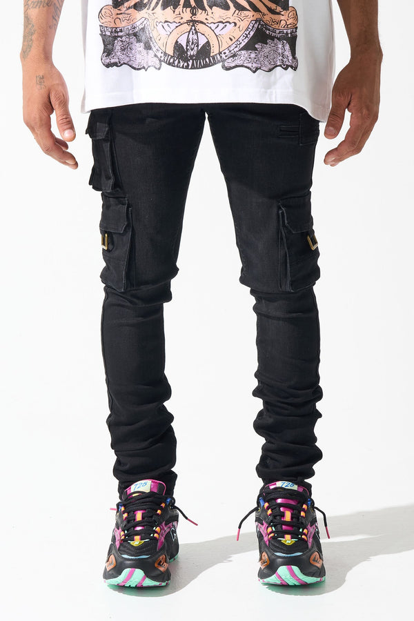 SERENEDE PNTH-2 Panthera Cargo Jeans  Designers Closet