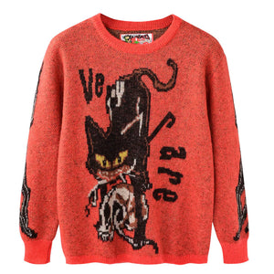 VERY RARE NEKO/HEBI[MOHAIR] Neko/Hebi [Mohair] ORANGE / S Designers Closet