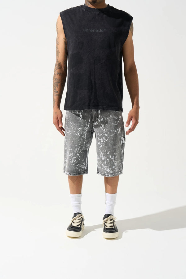 SERENEDE PNTRAJRTS-1 Pintura Denim Shorts PAINT Designers Closet