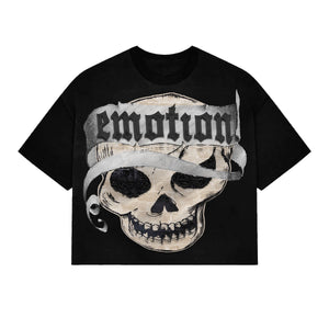 MIXED EMOTION "Pirate" Cropped Tee BLACK / S Designers Closet