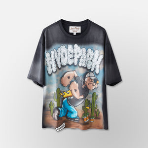 HYDE PARK PUFFING-SPINACH-TEE PUFFING SPINACH TEE