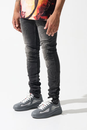 SERENEDE ROME-1 Rome Black Jeans