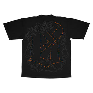 EVIL VICE S25-03 Thread Skull Tee Shirts