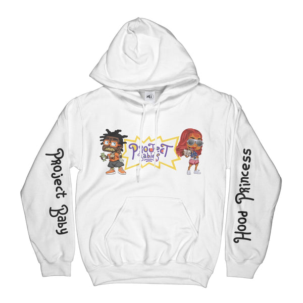 SNIPER GANG SG-PROJECTBABIES-HD Project Babies Hoodie Designers Closet