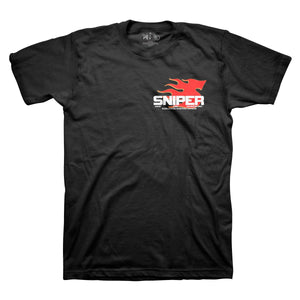 SNIPER GANG SG-SNIPERFLAMESTAR-T Sniper Flame Star Tee Designers Closet