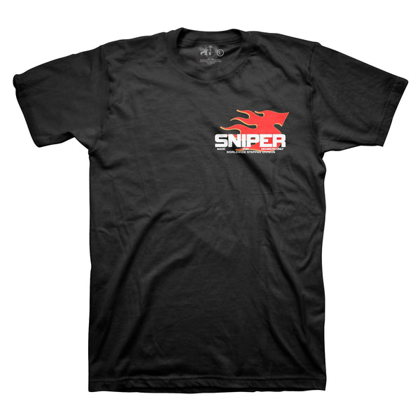 SNIPER GANG SG-SNIPERFLAMESTAR-T Sniper Flame Star Tee Designers Closet