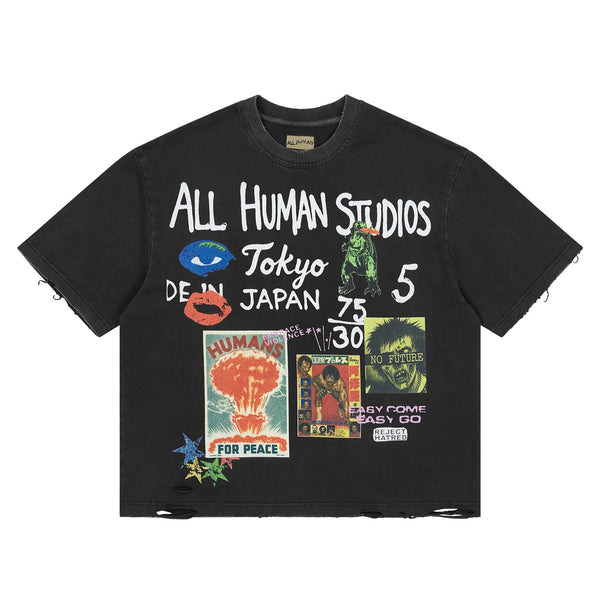 ALL HUMAN SHINJUKU-S SHINJUKU BLACK BLACK / S Designers Closet