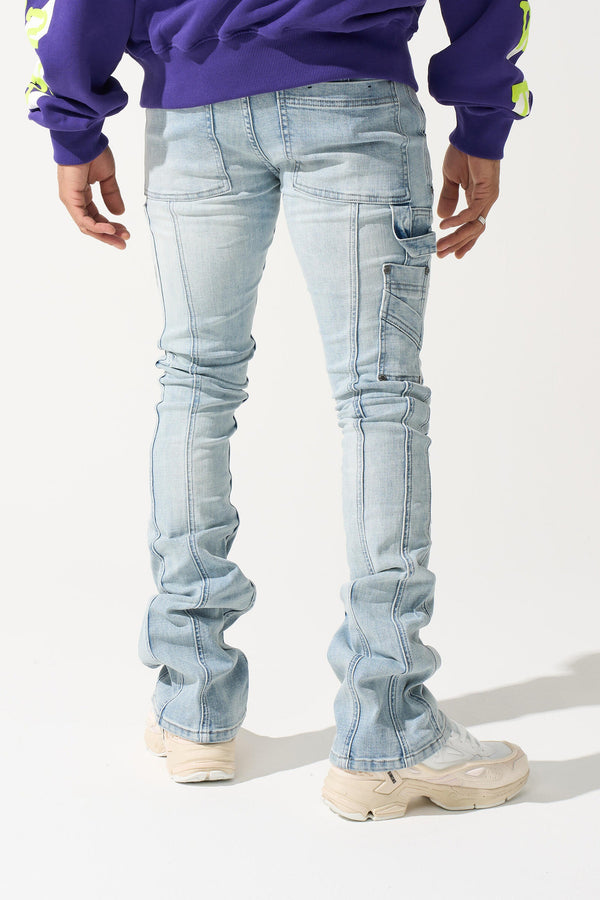 SERENEDE SKY-1 Sky Stacked Jeans