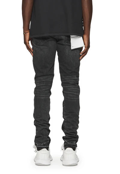 正規品【PURPLE BRAND】ブラックスキニーP001 BLACKRAW28 P001 Black Wash Metallic Silver – PURPLE BRAND