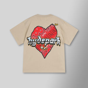 HYDE PARK SLAB-HEART-TEE Slab Heart Tee  Designers Closet