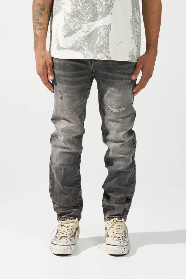 Titan Jeans - Washed Charcoal Grey Denim
