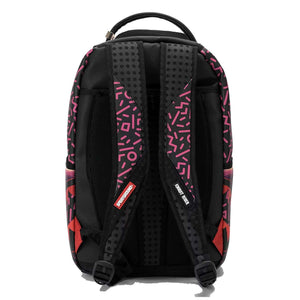 Sprayground Money Leopard Backpack in Pink for Men