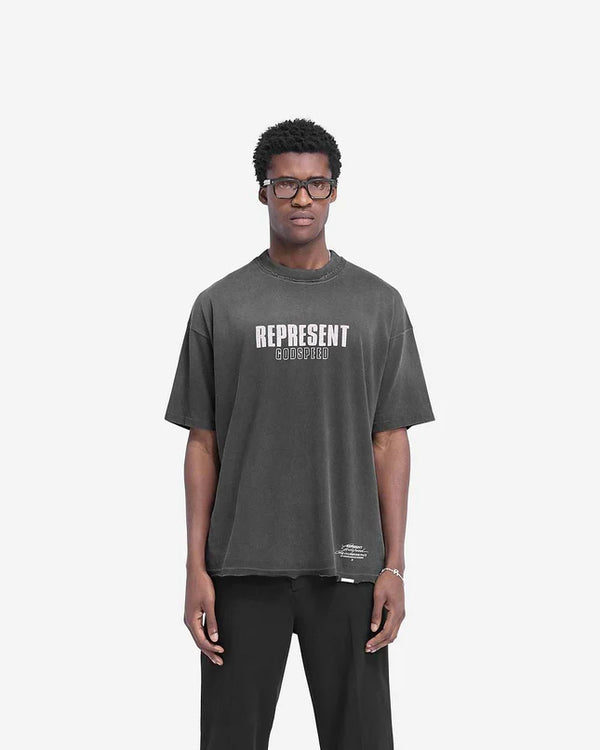 REPRESENT MLM4222-210 GODSPEED TEE Designers Closet