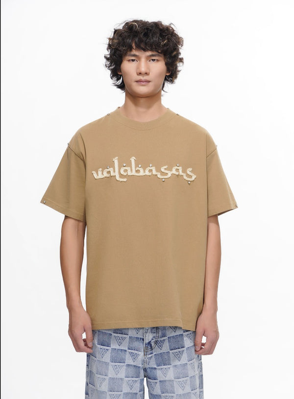 VALABASAS VLBS-VT1-1055 STANDARD TEE XS / KHAKI Designers Closet