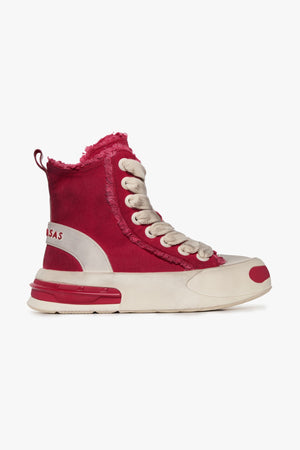 VALABASAS VLBS-SH-002 "Purpose" High Tops RED / 7 Designers Closet