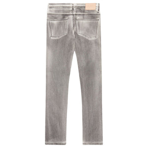 VALABASAS VLBS-VJ2-1005-1 Runner White Grey Skinny Denim